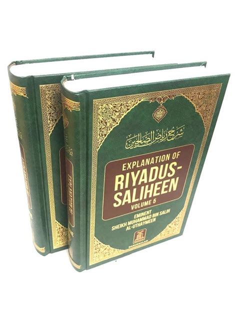 Explanation Of Riyadh-Us-Saliheen 5 & 6 Vol | books | islamicbooks
