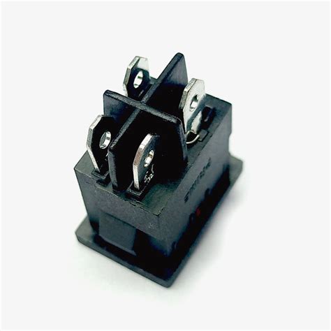 DPST ON-OFF Illuminated Rocker Switch - 6A 250V AC Switch with Light ...