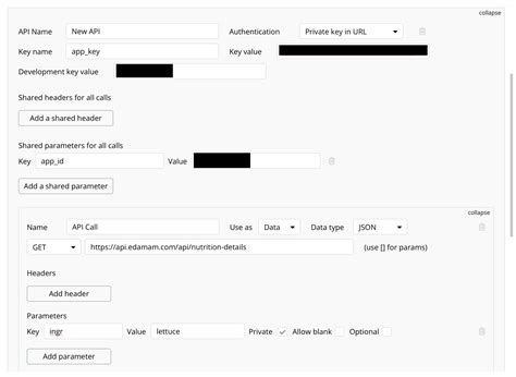 Image result for JavaScript Code to Call Edamam API