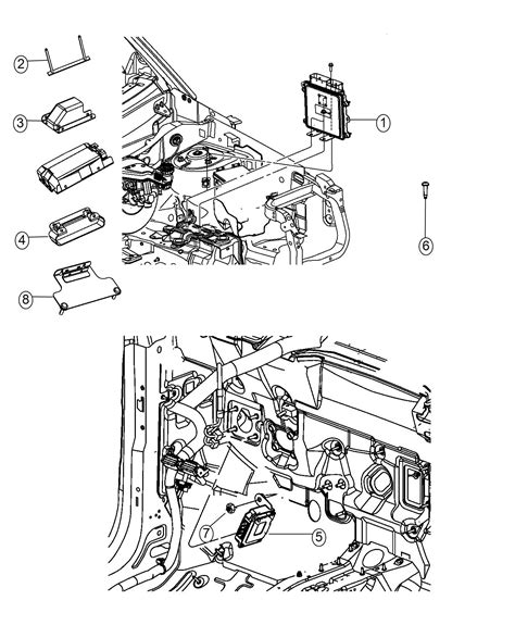 Rezultat imagine pentru 2012 Jeep GC SRT8 Powertrain Control Module Location