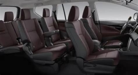 Image result for Innova Car Seating Capacity