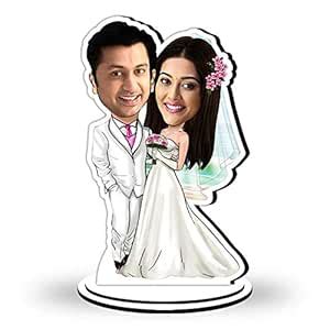 Buy DPC Acrylic Comic Caricature with Photo, Personalised Item for ...
