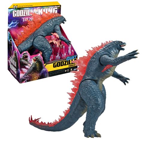 MonsterVerse - Godzilla x Kong, Figura articulada, 28 cm, Modelo Aleatorio, para niños a Partir ...
