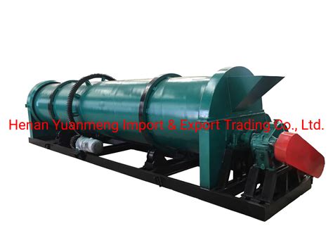 Poultry Waste Chicken Manure Drier Livestock Dung Rotary Drum Dryer ...