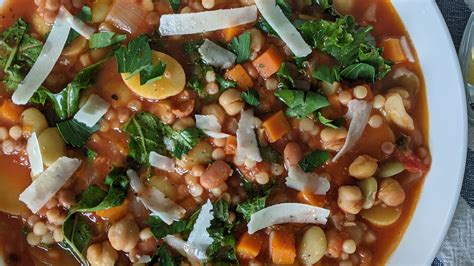 Sardinian Blue Zone Minestrone Soup Recipe
