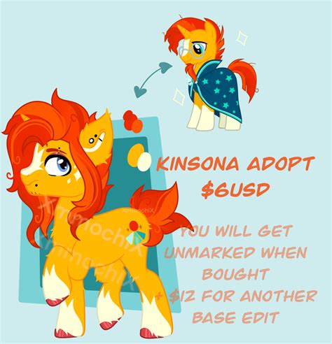 Rebellious sunburst Kinsona adopt (open $6) by XmatchimochiX on DeviantArt