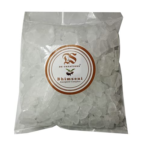 DS CREATIONS Bhimseni Energised Camphor 1KG | 100% Pure Natural ...
