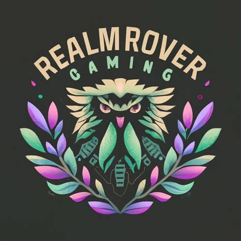 LOGO Design For Realm Rover Gaming Sleek Typography on a Futuristic Gaming PC | AI Logo Maker