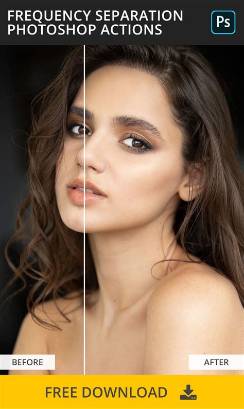 Cool free frequency separation photoshop actions – Artofit