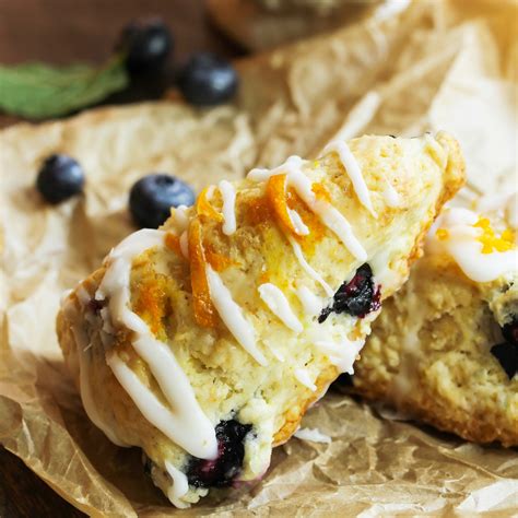 Blueberry Lemon Poppyseed Scones - Best Holistic Life