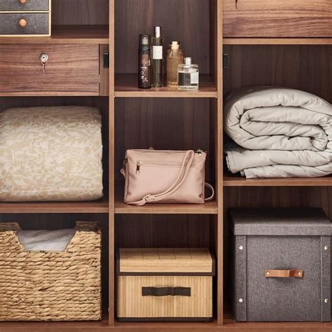 Buy Shoji 2-Door Wardrobe with Curio - Brown from Home Centre at just ...