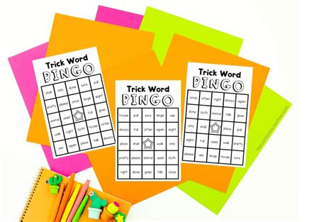 Image result for Trick Words. Example