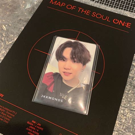 map of the soul bluray w/ yoongi pc, Hobbies & Toys, Memorabilia & Collectibles, K-Wave on Carousell