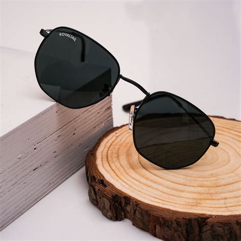 Shop Stylish Hexagonal Sunglasses for Men Online at Royaltail – ROYALTAIL