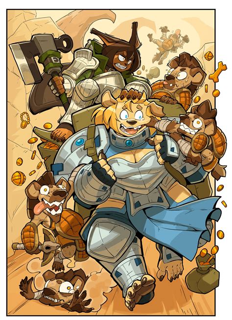 Арты от художника Chris-Ceehaz. Dog Knight RPG #7 - 12.05.22 08:20 | Пикабу