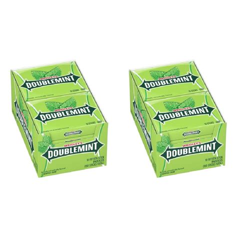 Wrigley Doublemint Chewing Gum 20 Packs - Slim Pack, Philippines | Ubuy
