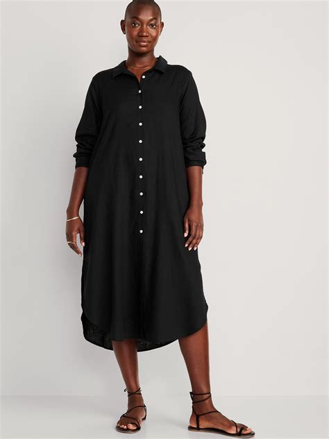 Ladies long shirt dresses online