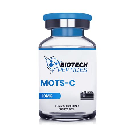 Buy MOTS-c Peptide (10mg) - BiotechPeptides