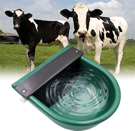 MOGOULUA 4L Cattle Water Bowl Automatic Goat Water Dispenser with Float ...
