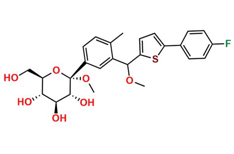 Canagliflozin Dimethoxy Impurity | CAS No- 1883604-11-2