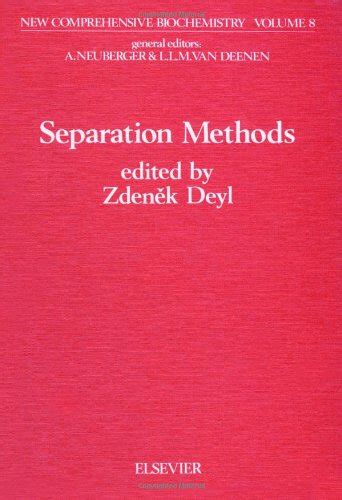 Buy Separation Methods (New Comprehensive Biochemistry) Book Online at ...