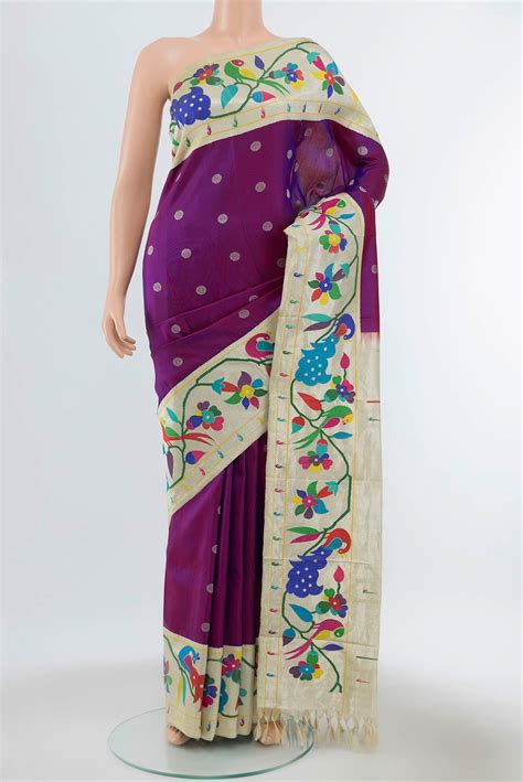 Pure Silk Pure Zari Cream Gadwal Saree – Nalli Silk Sarees Pvt Ltd