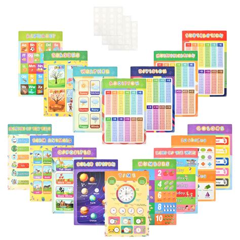 Buy 16Pcs Educational s Square Square s Education Square Letters s ...