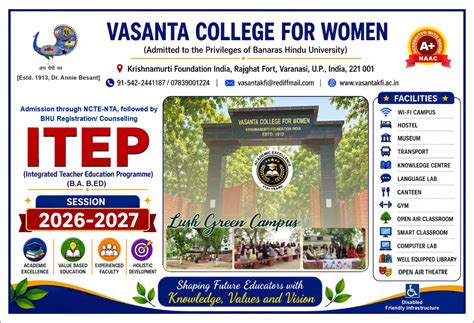 Vasanta College for Women | Banaras Hindu University