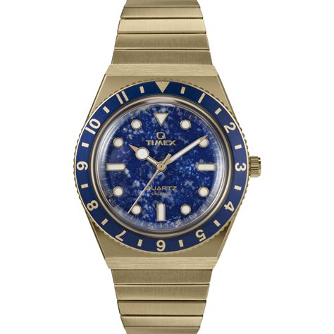 Q TIMEX Women Blue Round Dial Analog Watch - TW2V92400UJ