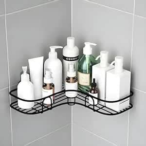 Fonicy Self-Adhesive Corner Shelf – No Drill Bathroom Organizer ...