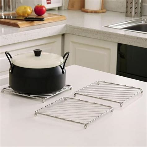 Buy URBANMONK Big Hot Pot Stand for Kitchen | Trivets for Hot Pots ...