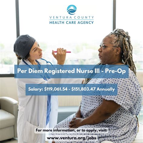 County of Ventura on LinkedIn: NOW HIRING: Per Diem Registered Nurse III