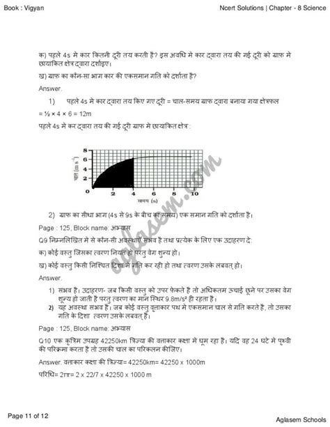 Class 9 Science Ch 8 Exercise Question 1 的图像结果