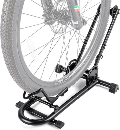 Amazon.com: Indoor Bike Floor Stand - Bike Stand Rack for Garage/Home ...