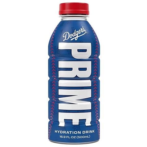 Prime Dodgers Blue Hydration Drink 500ml – glamshow