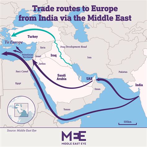 India Map Middle East India Middle East Europe Economic Corridor: