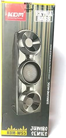KDM WS5 4 W Bluetooth Tower Speaker 30 cm : Amazon.in