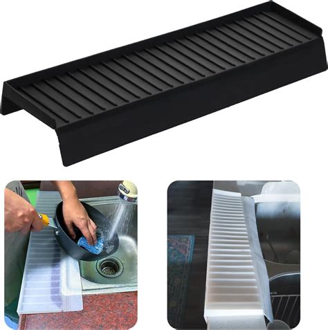 4"X20" Silicone Sink Edge Protector & Splash Guard - Fits All Sinks ...