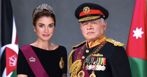 Official Portrait of King Abdullah II and Queen Rania of Jordan | The Royal Watcher