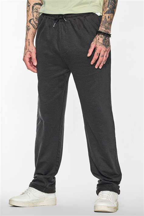 Buy Men's Core Lab Charcoal Grey Relaxed Fit Trackpant Online | Snitch ...