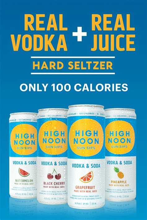 High Noon Ingredients