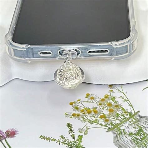 Mobile Phone Dust Plug Retro Palace Clock Pendant Dust Plug for Sale ...