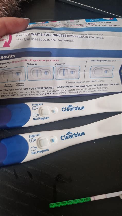 Am I pregnant? 12 DPO Clearblue test kits : r/TFABLinePorn