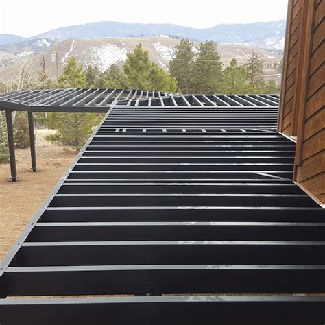 Fortress Building Products Steel Black Deck Framing 12-in oc blocking ...