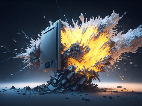 Computer Old Exploding 的图像结果