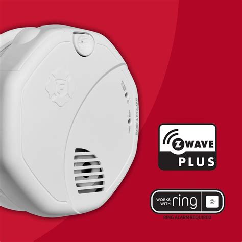 New 2025 First Alert SMCO410 Z-Wave Battery-Powered Smoke Detector ...