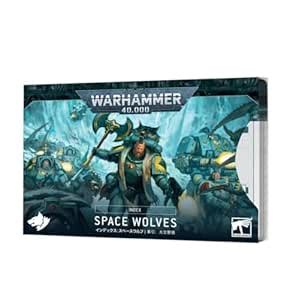 Buy Games Workshop - Warhammer 40,000: Index Cards - Space Wolves (10th ...