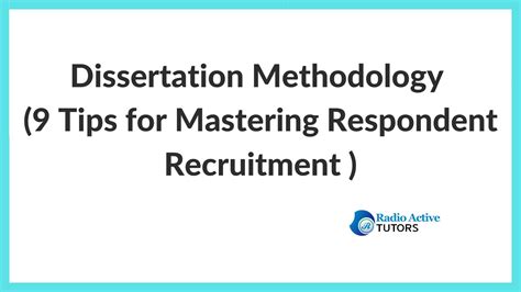 Methodologie Dissertation Tips 的图像结果