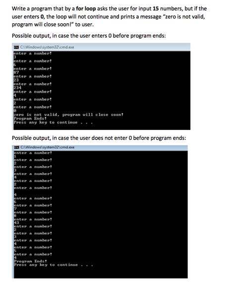 Image result for For Loop with User Input