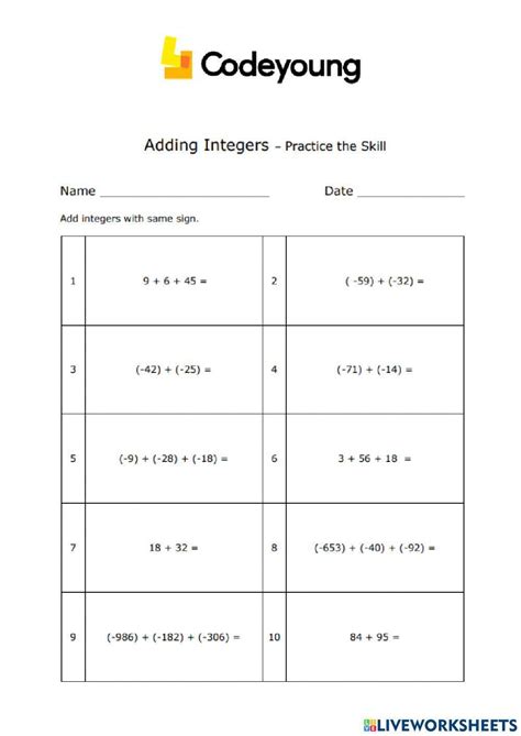Image result for Tutoring Understanding Integer Addition